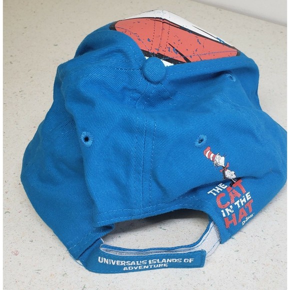 Dr. Seuss The Cat in the Hat Cap/Hat Adjustable Universal Studios - Picture 5 of 8